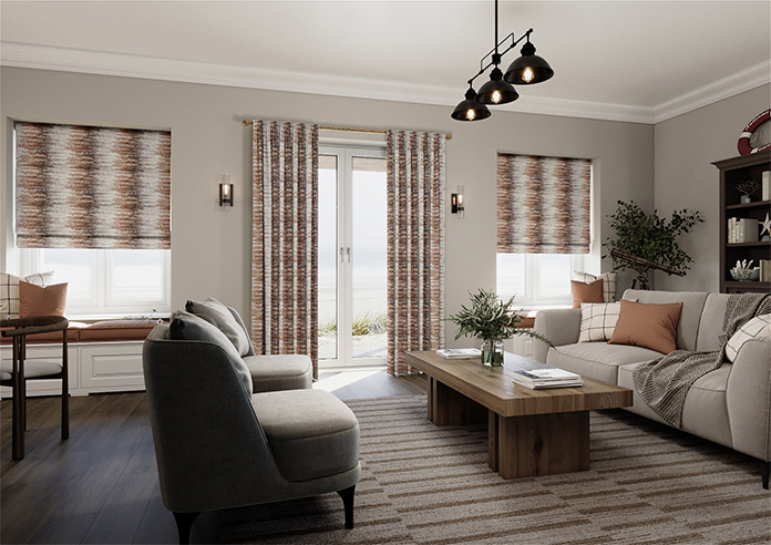 Highbury, Terracotta - Made to Measure Curtains - Image 7